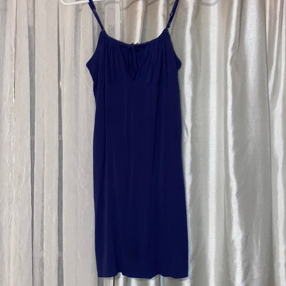Navy blue sun dress